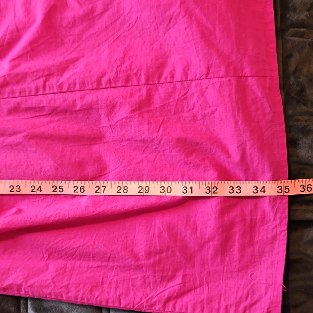 Free People Hot Pink Hope Mini Dress, NWT, M, Cotton, Summer - Picture 10 of 11